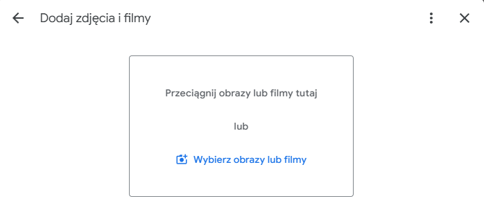 Dodawanie zdjęć firmy do wizytówki Google